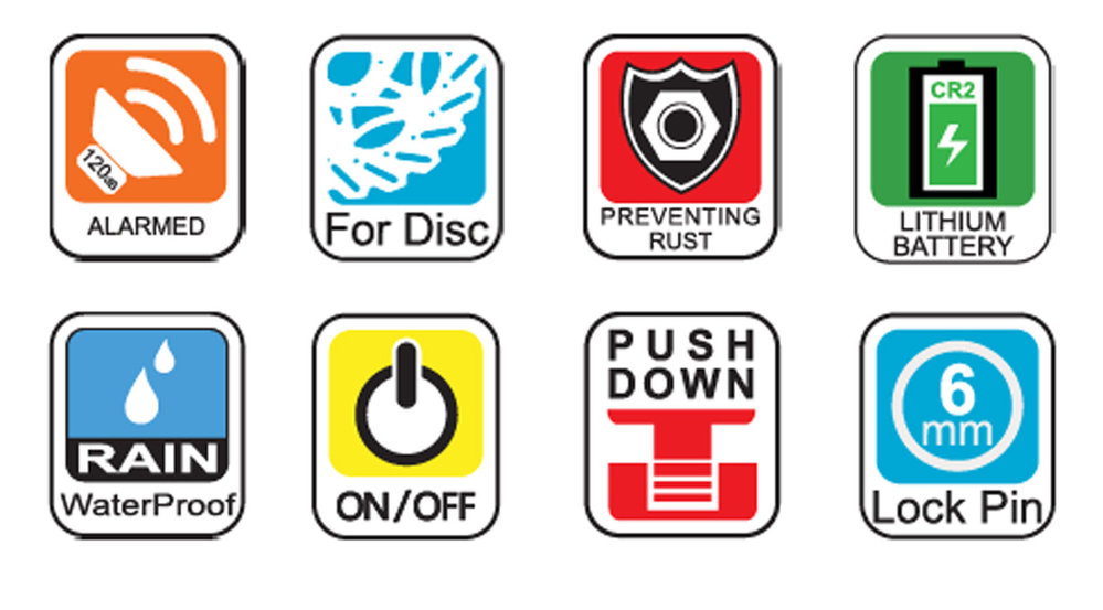 Kovix KD6 Brake Disc Lock