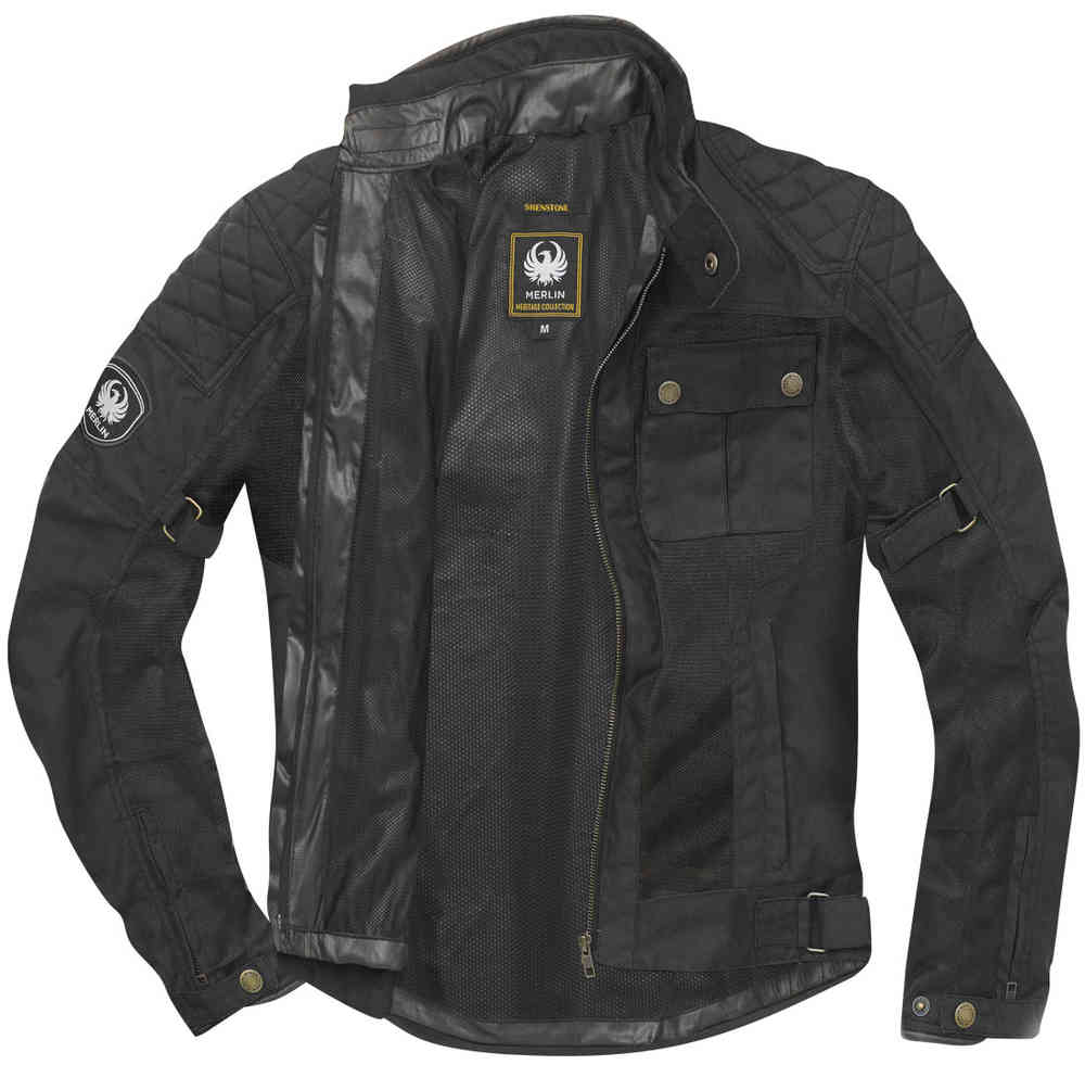 Merlin Shenstone Motorcycle Waxed Jacket