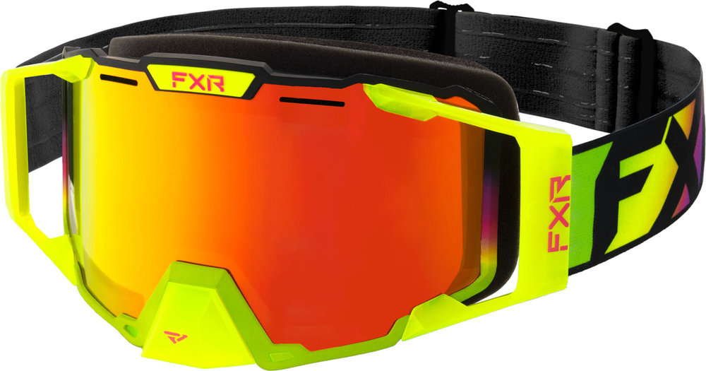 FXR Combat Vivid Snowmobile Goggles