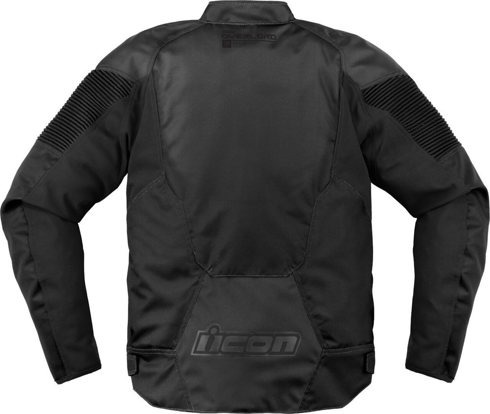 Icon Overlord3 Solid Motorcycle Textile Jacket