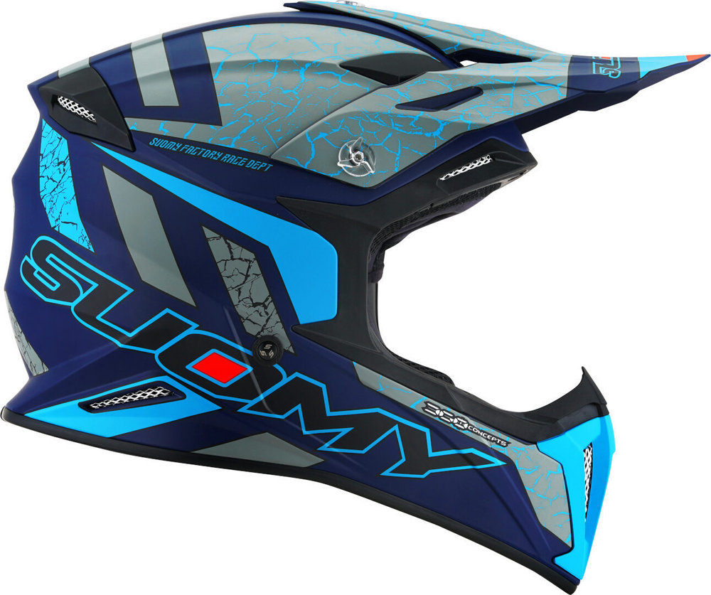 Suomy X-Wing Reel E06 Motocross Helmet