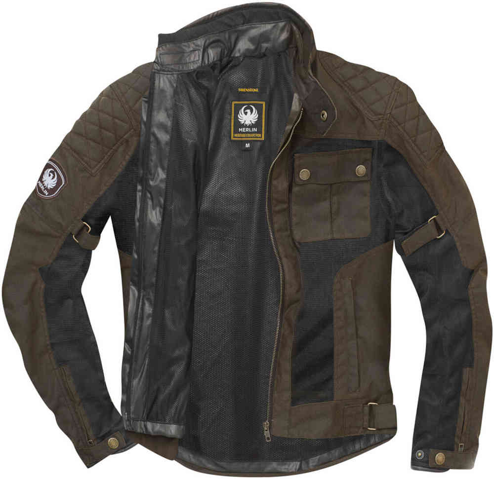 Merlin Shenstone Motorcycle Waxed Jacket
