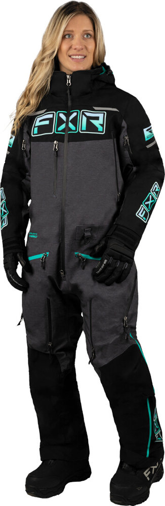 FXR Maverick F.A.S.T. Insulated Ladies One Piece Snowmobile Suit
