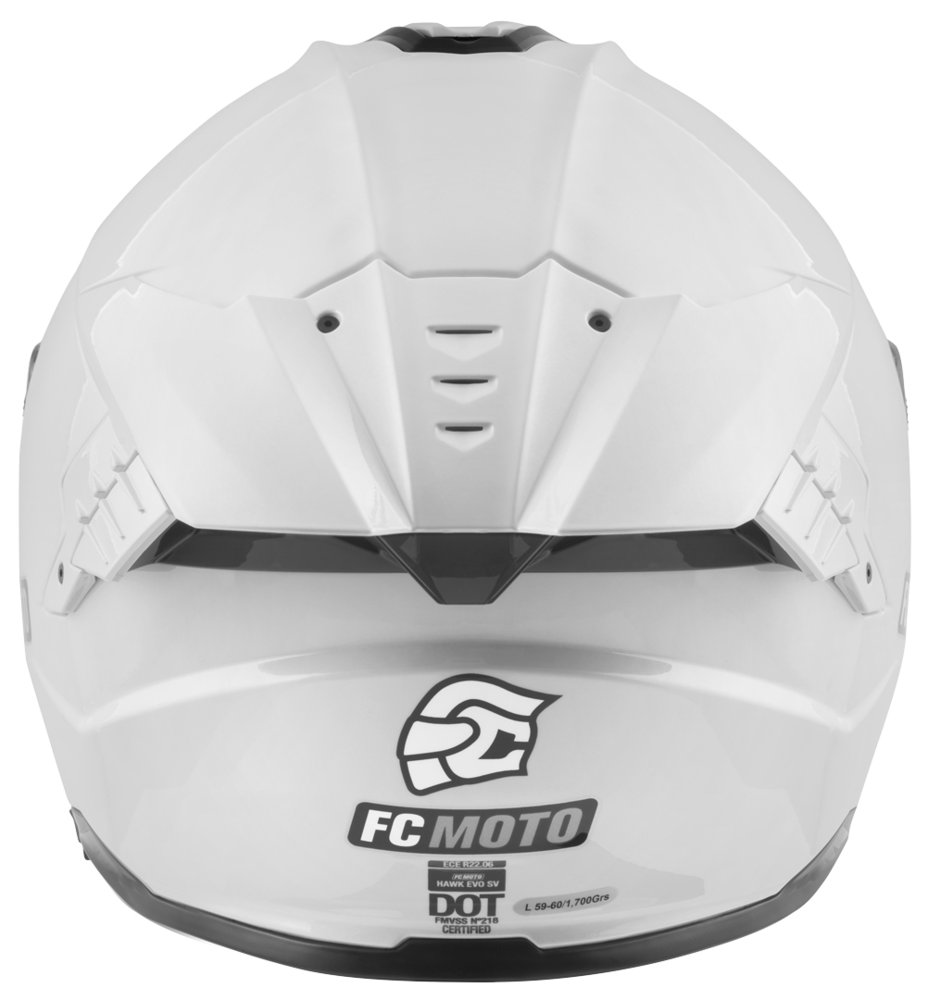 FC-Moto Hawk EVO Solid Helmet