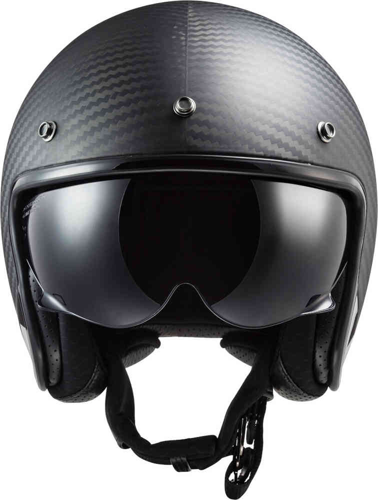 LS2 OF601 Bob Carbon Jet Helmet