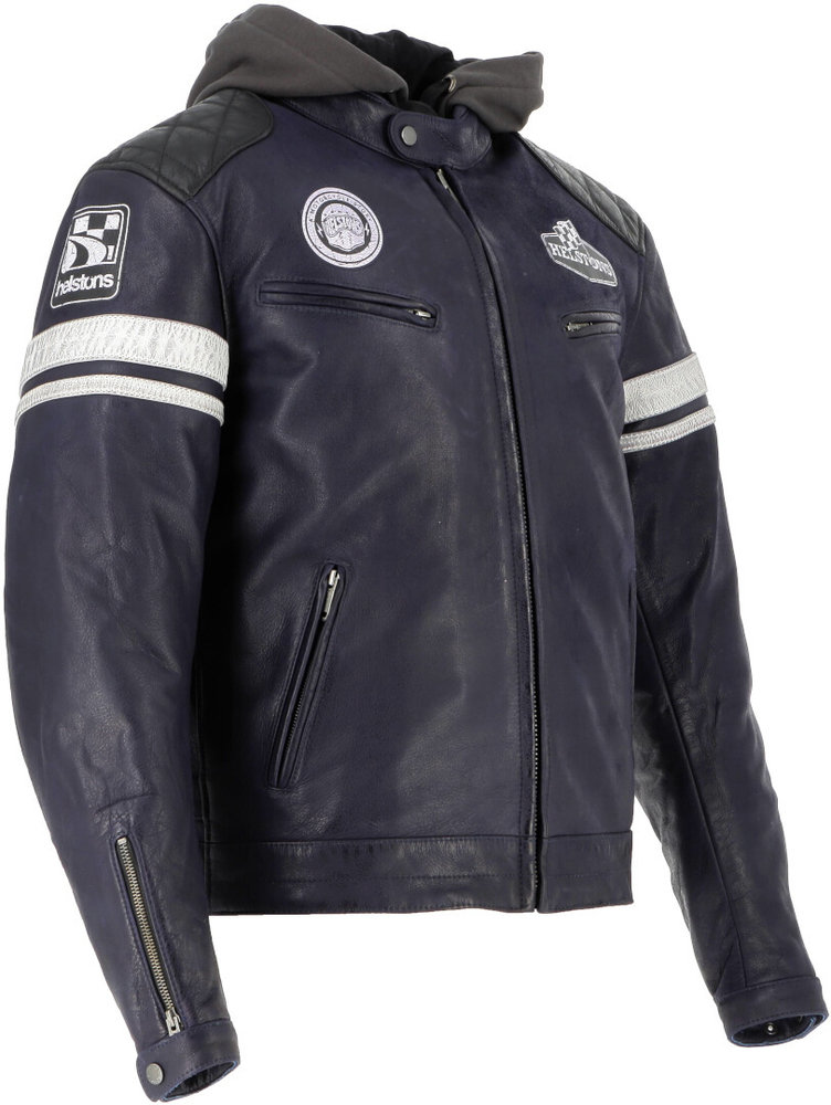 Helstons Riposte Motorcycle Leather Jacket