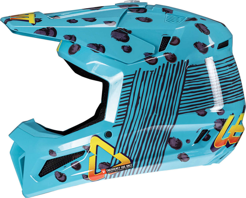 Leatt 3.5 Angled Junior Motocross Helmet with Goggles