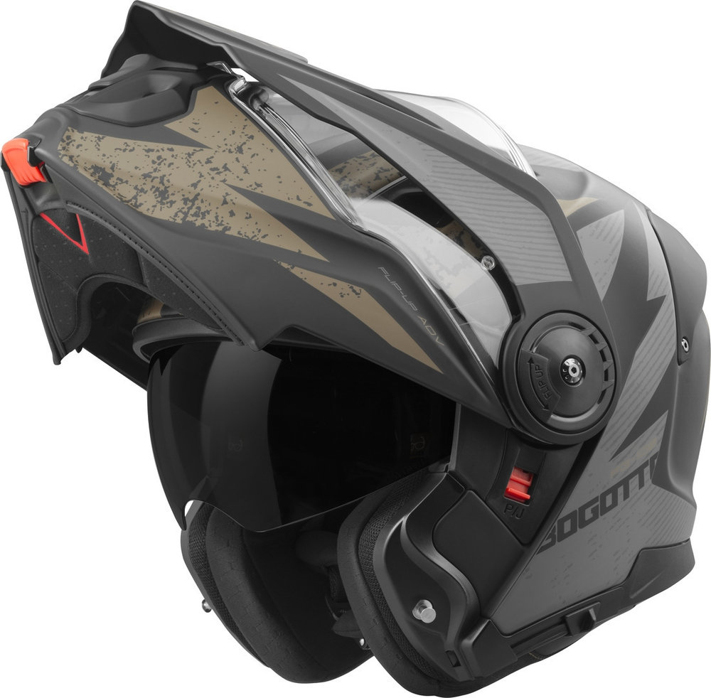Bogotto FG-102 Safari Fiberglass Enduro Helmet
