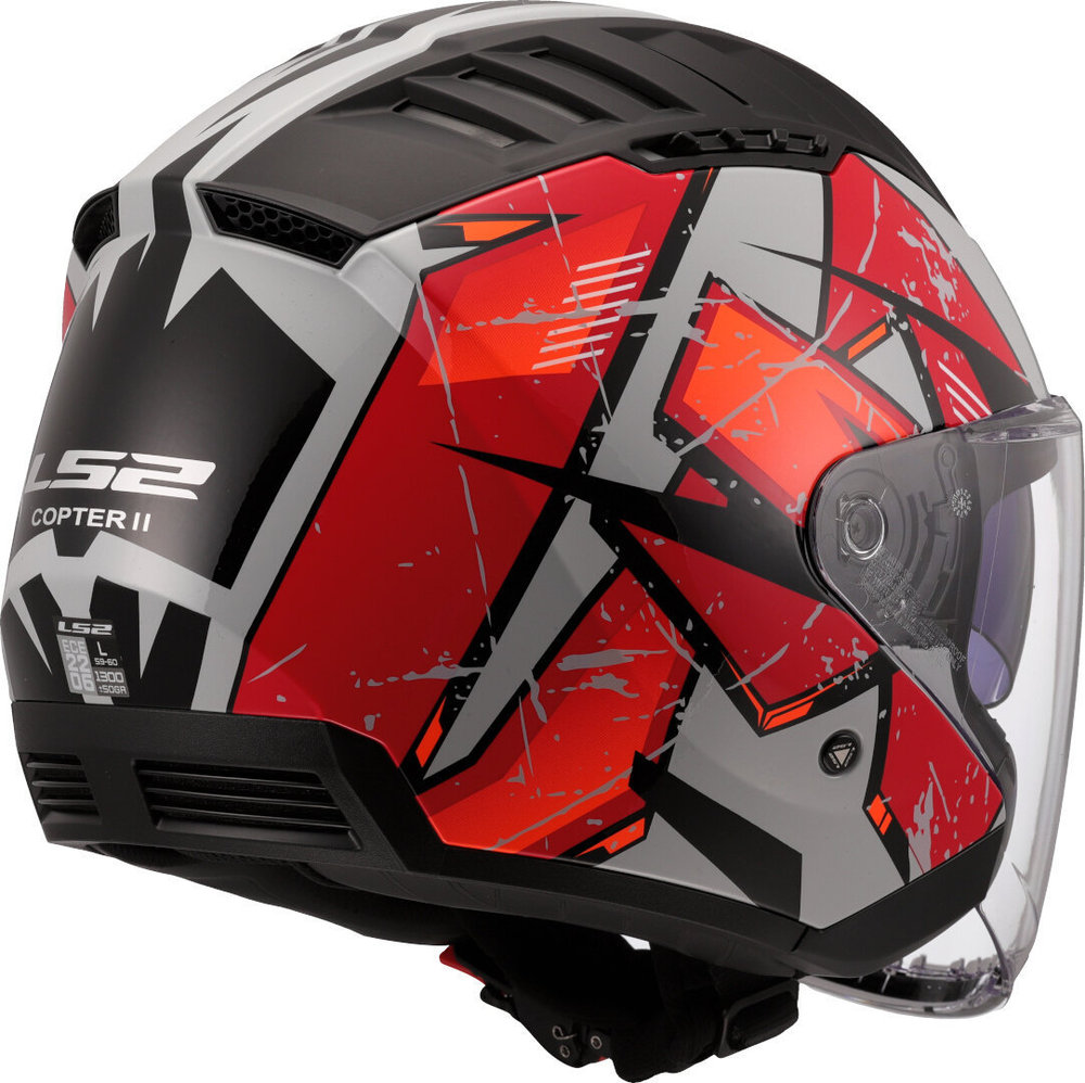 LS2 OF600 Copter II Kanji Jet Helmet