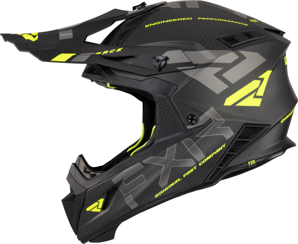 FXR Helium Carbon 2023 Motocross Helmet