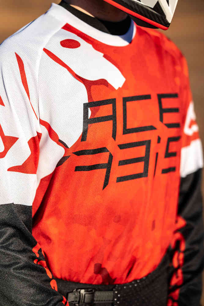 Acerbis J-Windy Vented Watermark Motocross Jersey