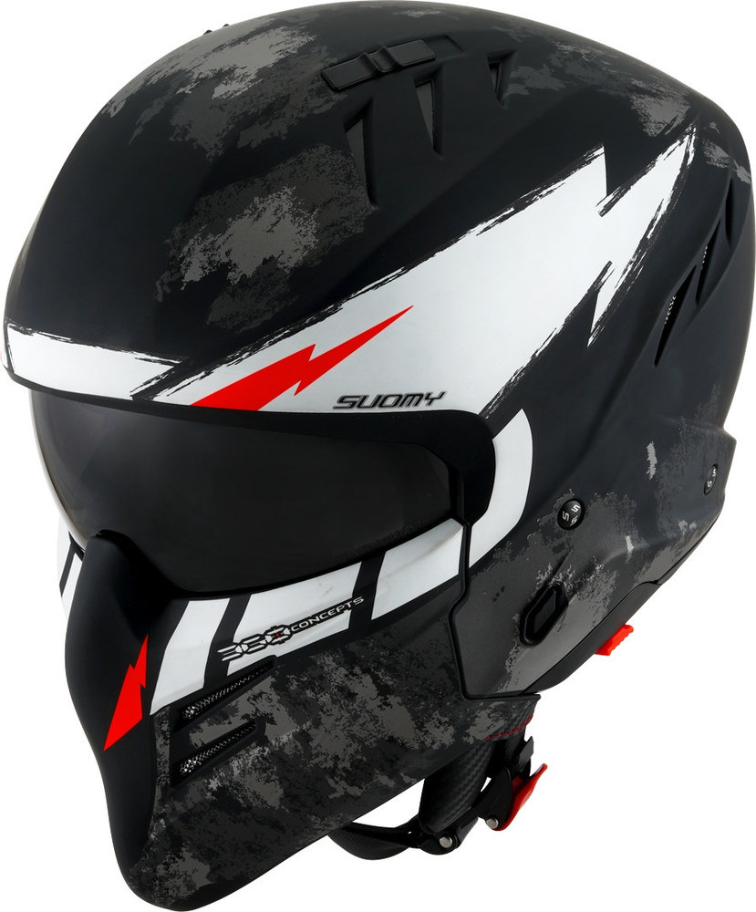 Suomy Armor Hi Volt Jet Helmet
