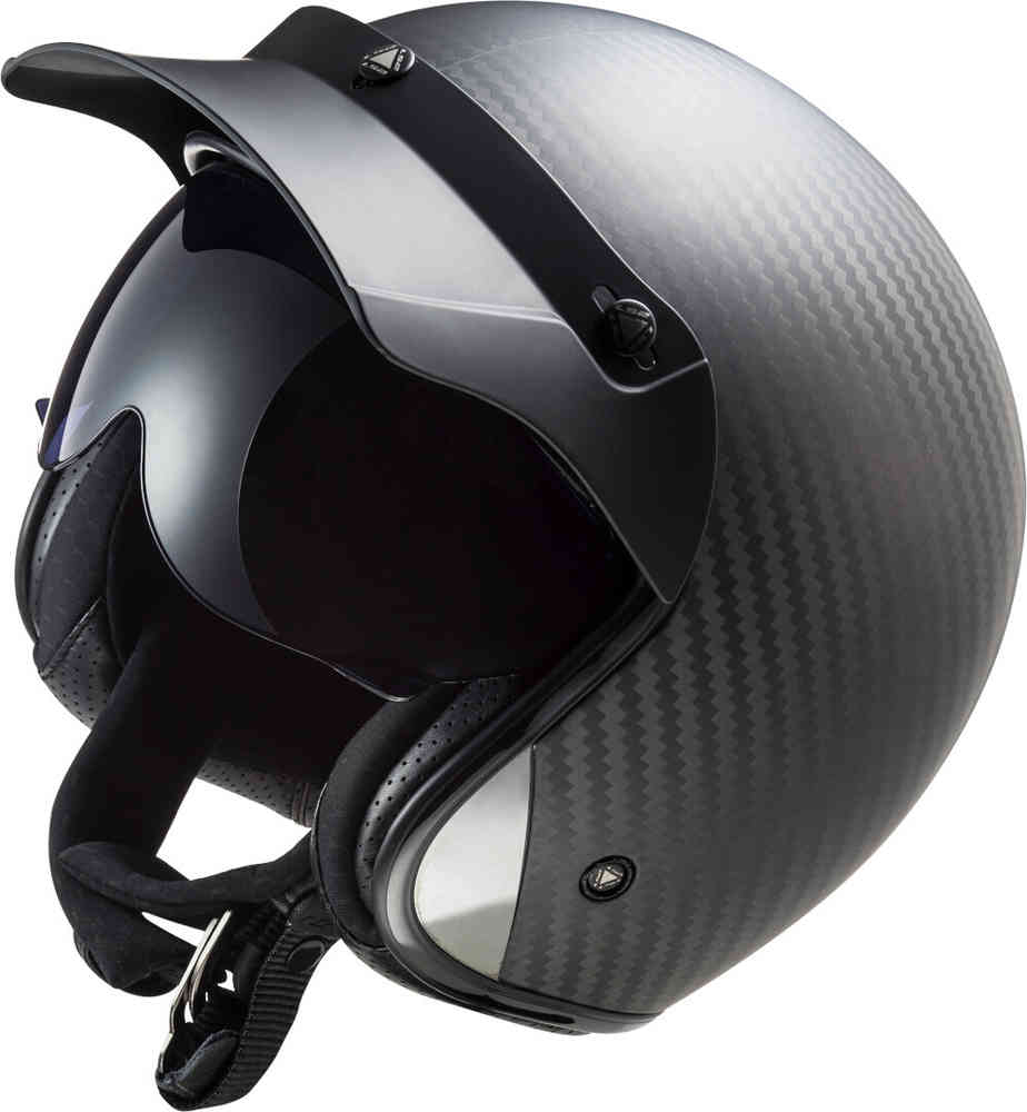 LS2 OF601 Bob Carbon Jet Helmet