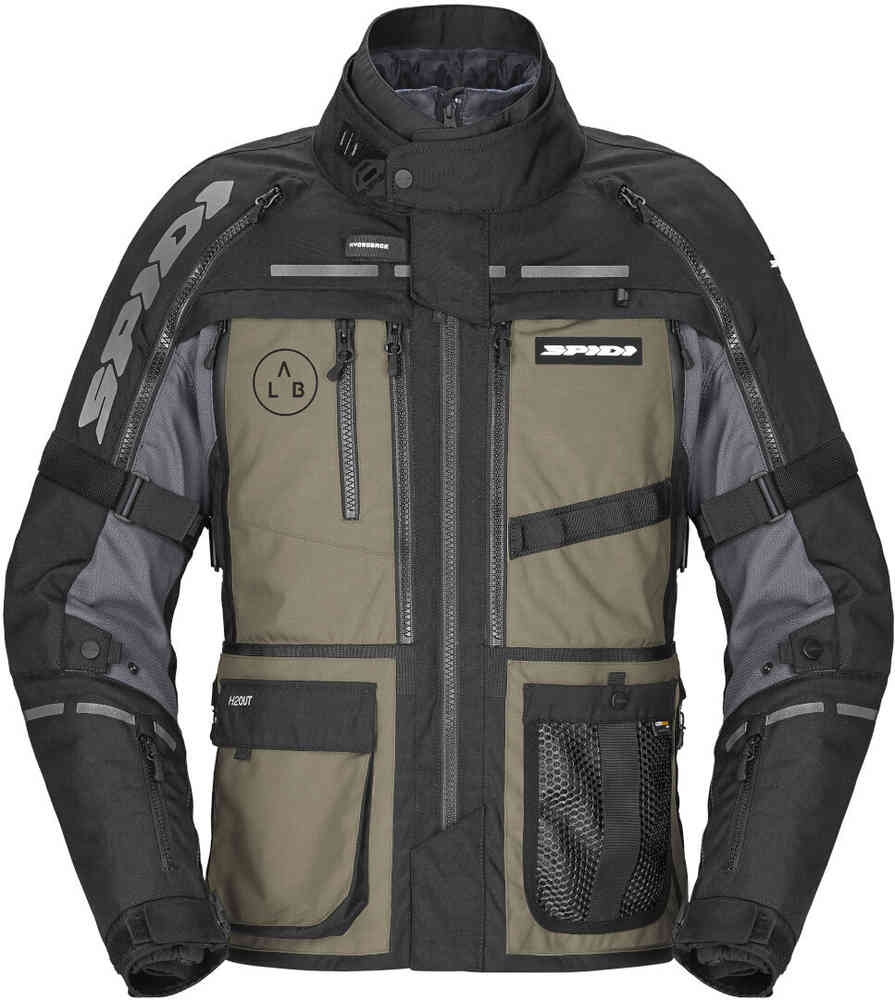 Spidi Hard Track 3 H2Out waterproof Motorcycle Textile Jacket