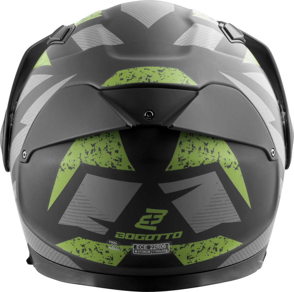 Bogotto FG-102 Safari Fiberglass Enduro Helmet