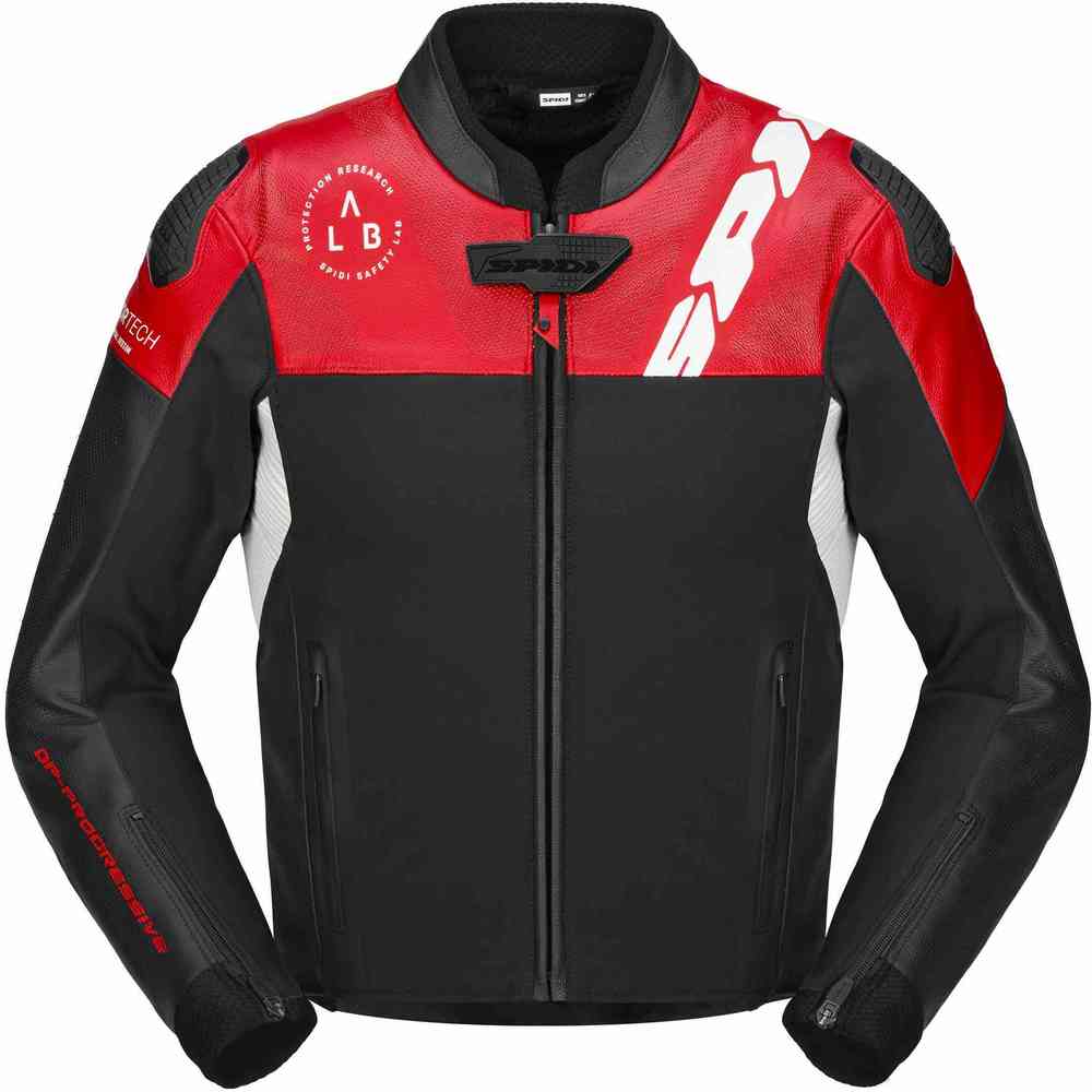 Spidi DP Progressive Hybrid Motorcycle Leather Jacket