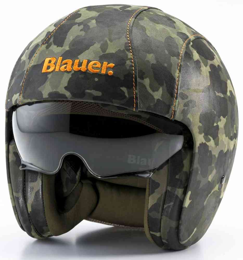 Blauer Pilot 1.1 Leather Jet Helmet