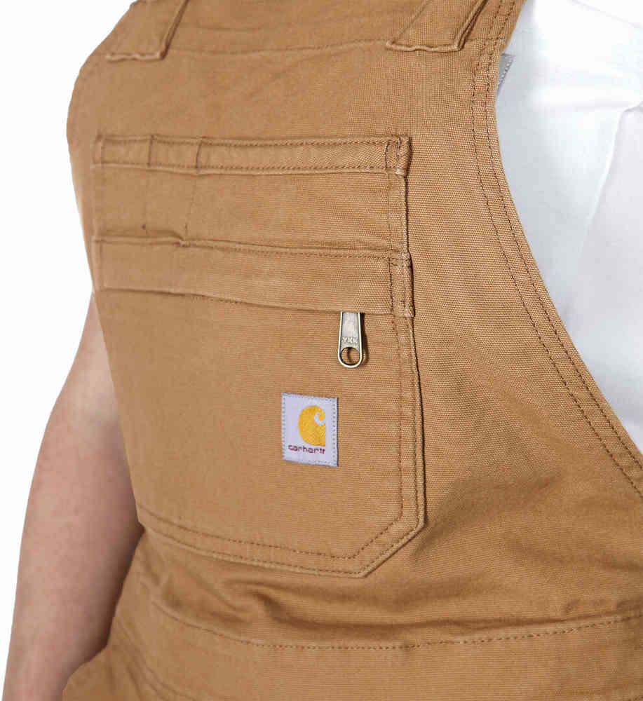 Carhartt Rugged Flex Relaxed Fit Canvas Ladies short Dungarees