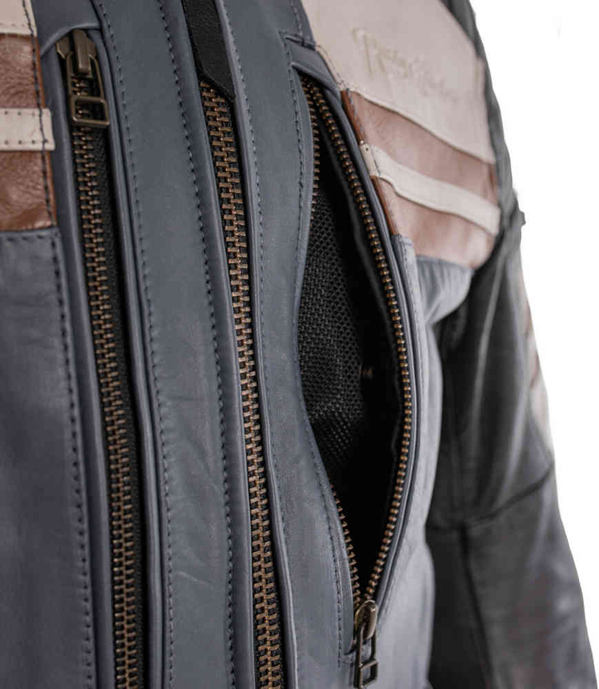 Rusty Stitches Steve Motorcycle Leather Jacket