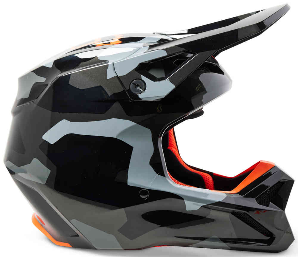 FOX V1 BNKR Youth Motocross Helmet