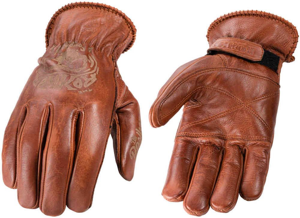 Rokker Tattoo Skull Motorcycle Gloves