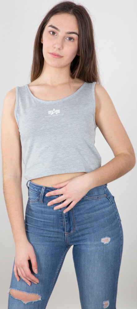Alpha Industries Basic Crop SL Ladies Tank Top