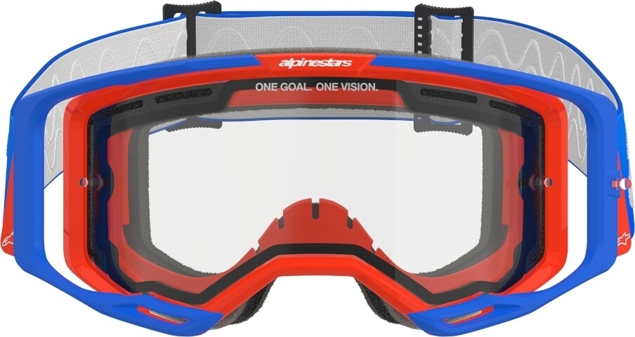 Alpinestars Vision 8 Wordmark Dual Pane Motocross Goggles