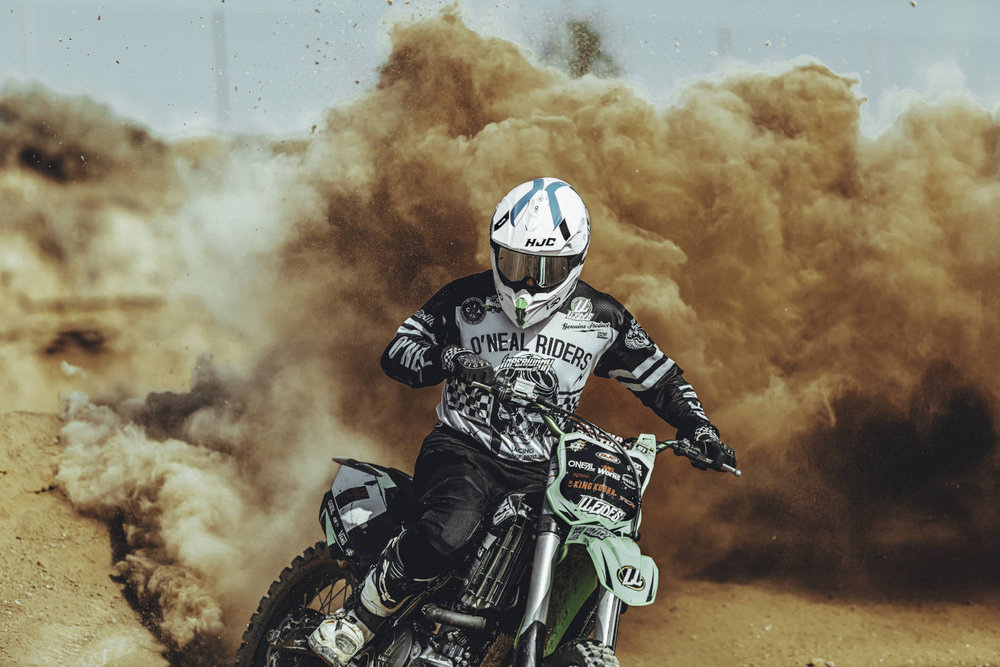 HJC i50 Erased Motocross Helmet