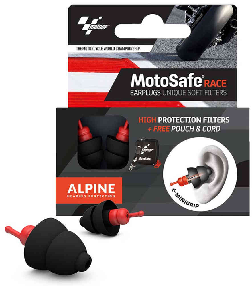 Alpine MotoSafe Race MotoGP Ear Plugs