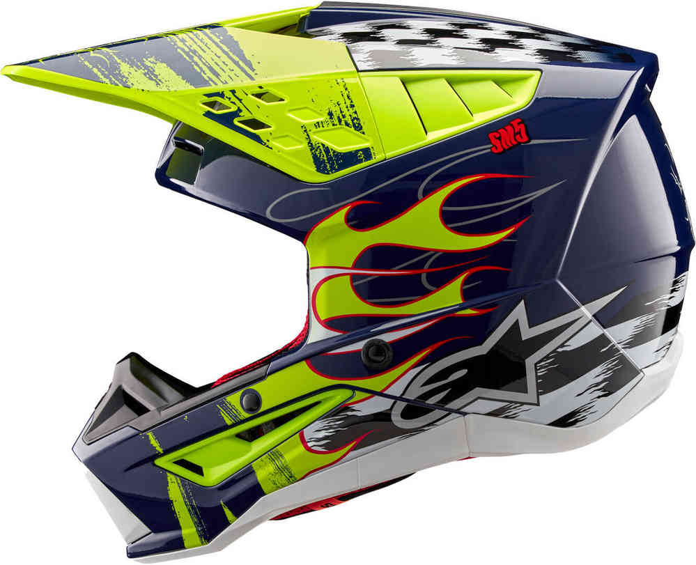 Alpinestars S-M5 Rash Motocross Helmet