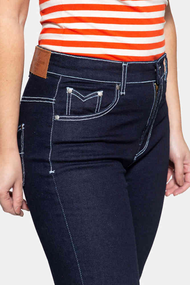 Queen Kerosin Betty Capri Ladies Jeans