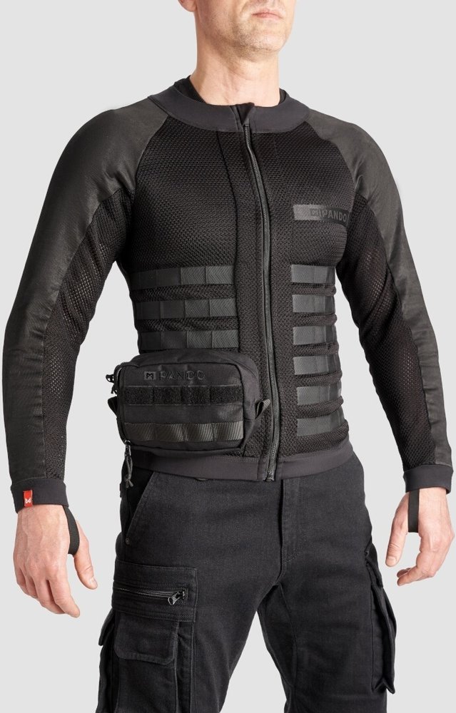 Pando Moto Pouch Black Accessory Bag