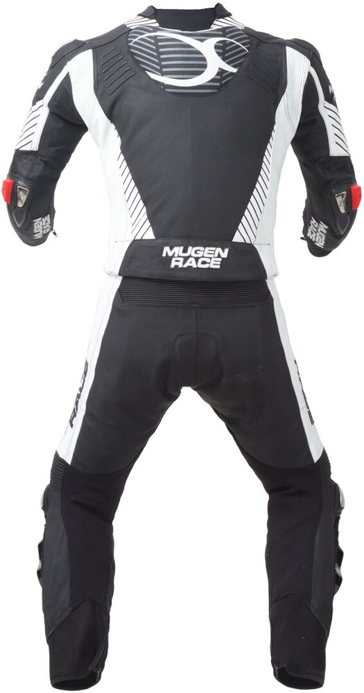 MUGENRACER Impegnato-D perforated Ladies Two Piece Motorcycle Leather Suit