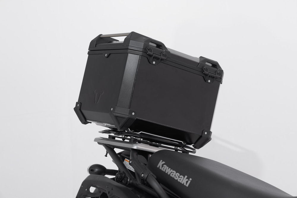 SW-Motech TRAX ADV top case system - Black. Kawasaki KLR 650 (22-).