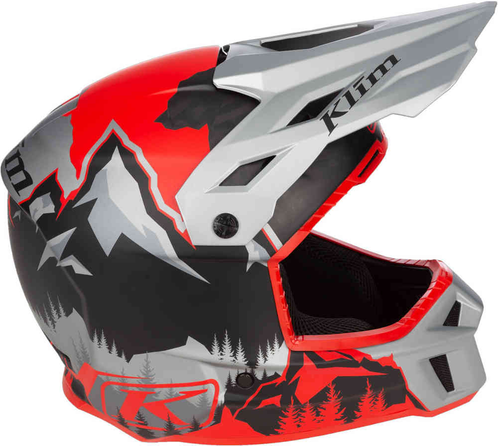 Klim F3 Carbon DNA Snowmobile Helmet