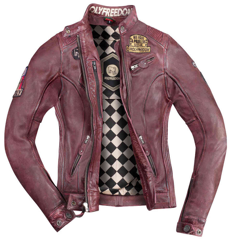 HolyFreedom Zero Ladies Motorcycle Leather Jacket