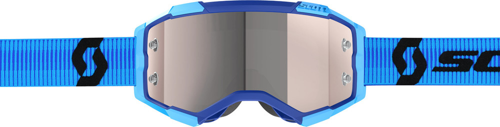 Scott Fury Chrome Motocross Goggles