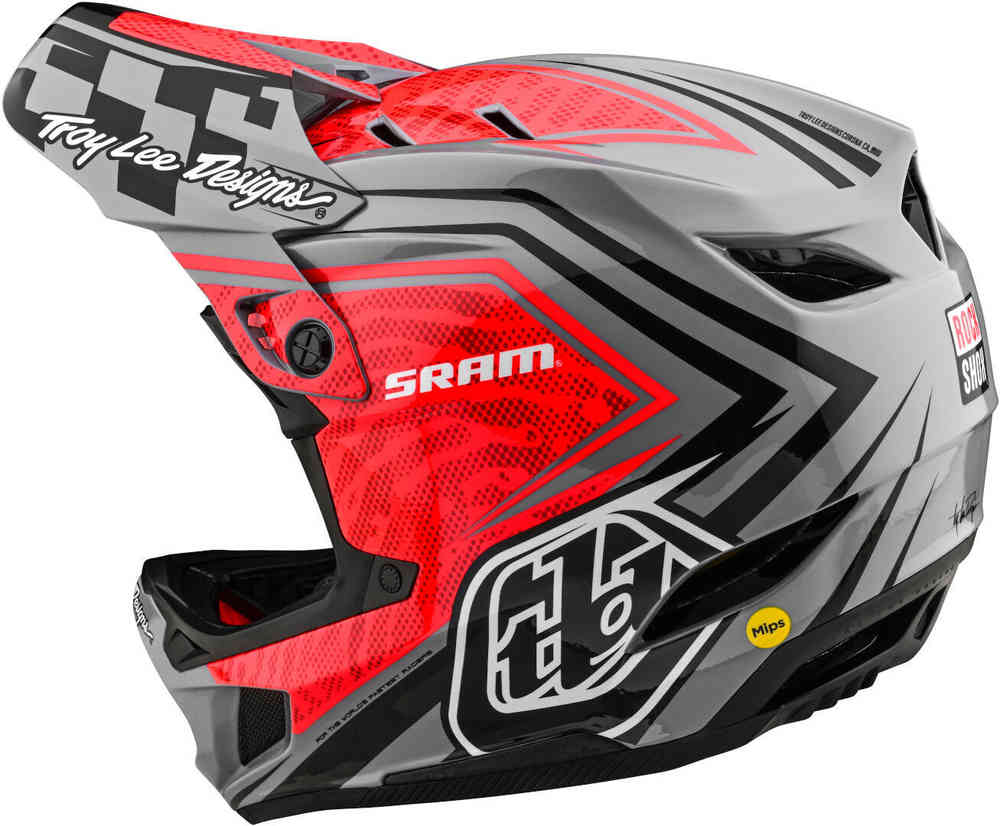 Troy Lee Designs D4 Carbon MIPS SRAM Downhill Helmet