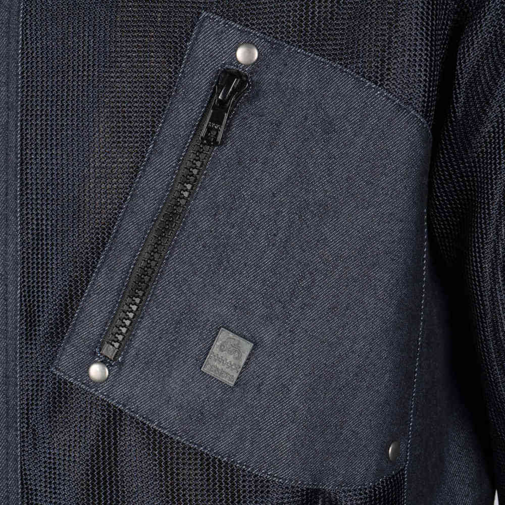 Helstons Colt Air Denim Motorcycle Textile Jacket