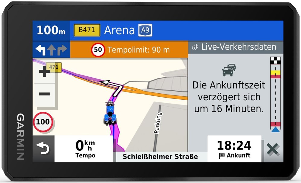 Garmin zumo XT Navigation System And Carrying Bag Set