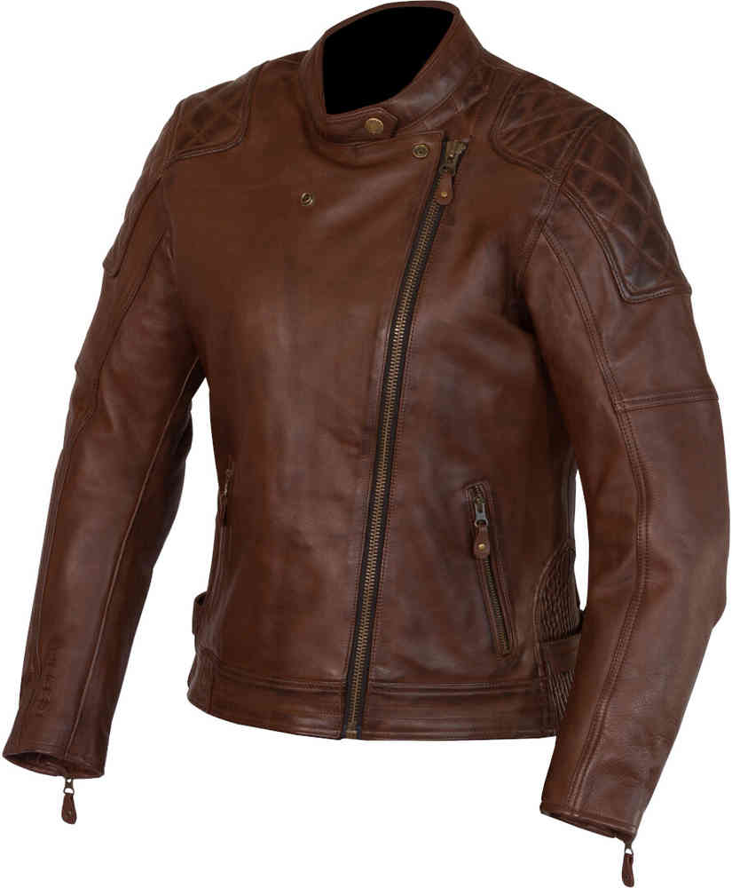 Merlin Bristol D3O Cafe Ladies Motorcycle Leather Jacket