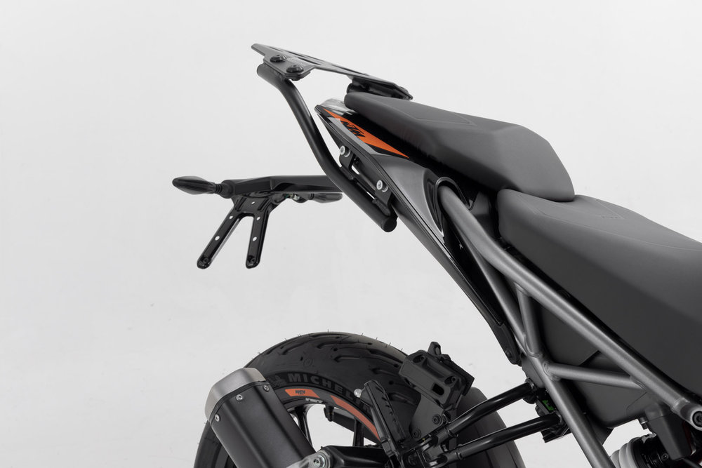 SW-Motech PRO BLAZE H saddlebag set - Black. KTM 125 / 390 Duke (17-23).