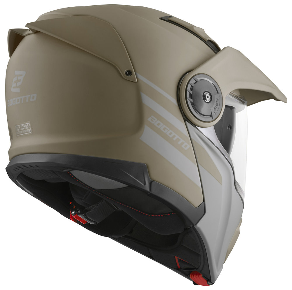 Bogotto FG-102 Duo Fiberglass Helmet