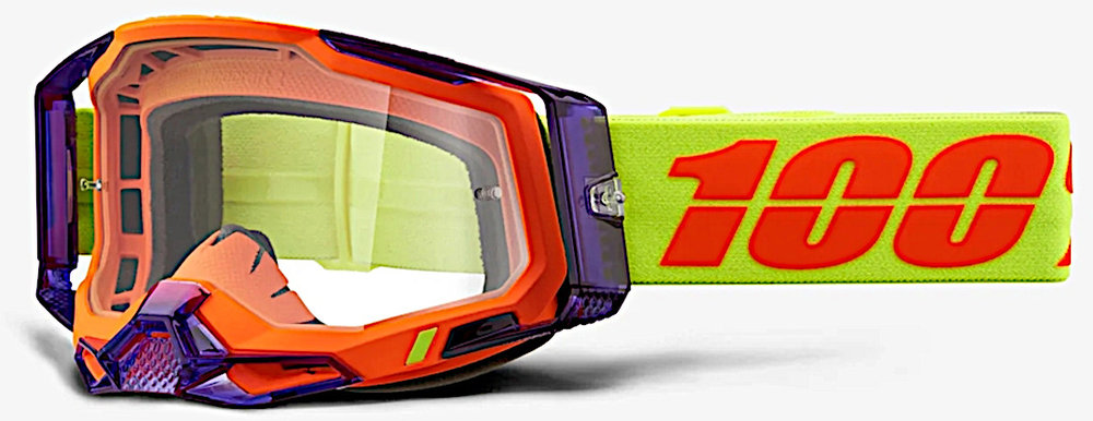 100% Racecraft II Panam Motocross Goggles