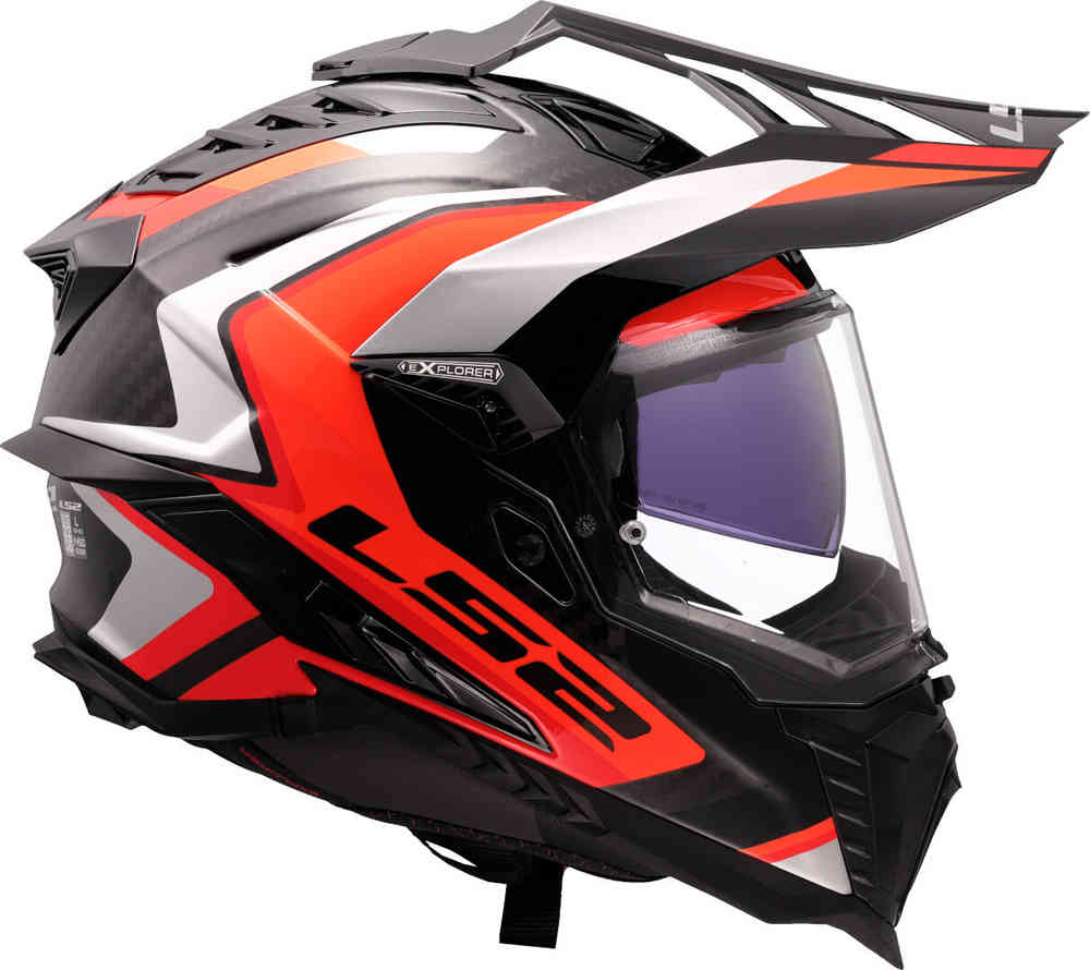 LS2 MX701 Explorer Carbon Frontier II Motocross Helmet