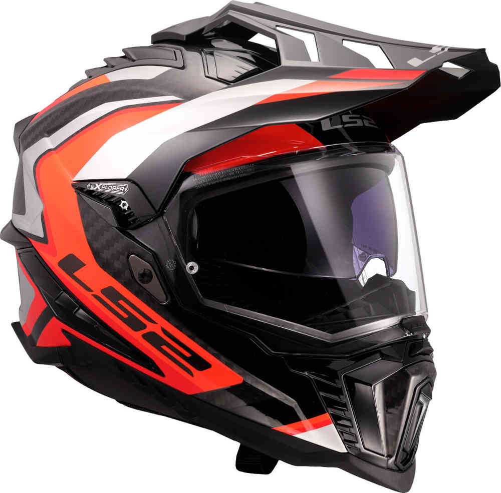 LS2 MX701 Explorer Carbon Frontier II Motocross Helmet