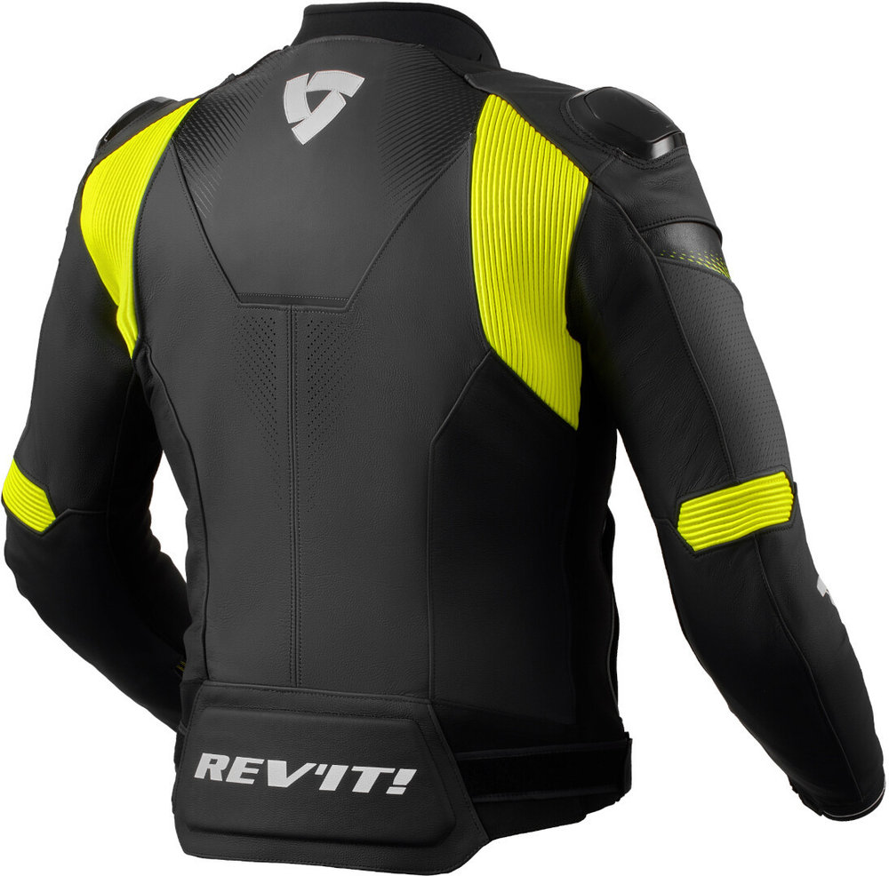 Revit Control perforated Motorcycle Leather Jacket