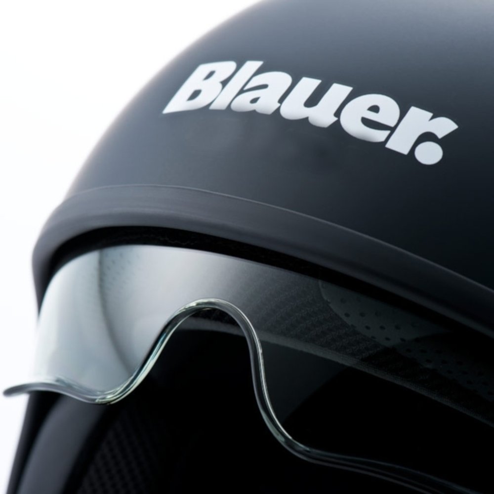 Blauer Pilot 1.1 Monochrome Black Matte Jet Helmet
