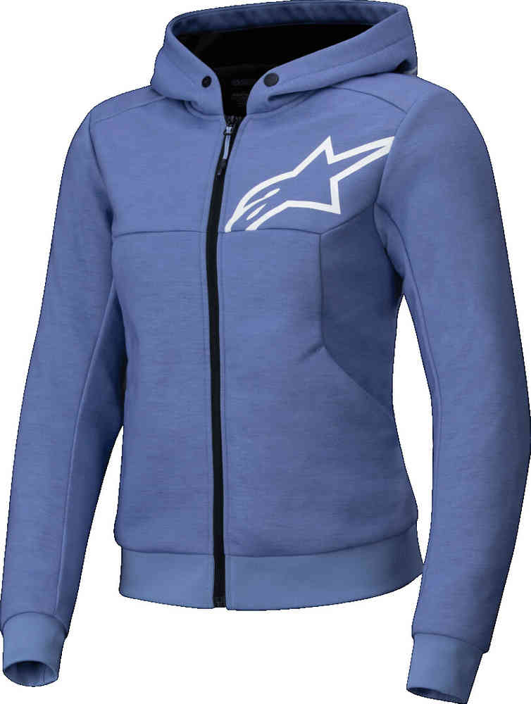 Alpinestars Stella Chrome V2 Sport Ladies Motorcycle Zip Hoodie