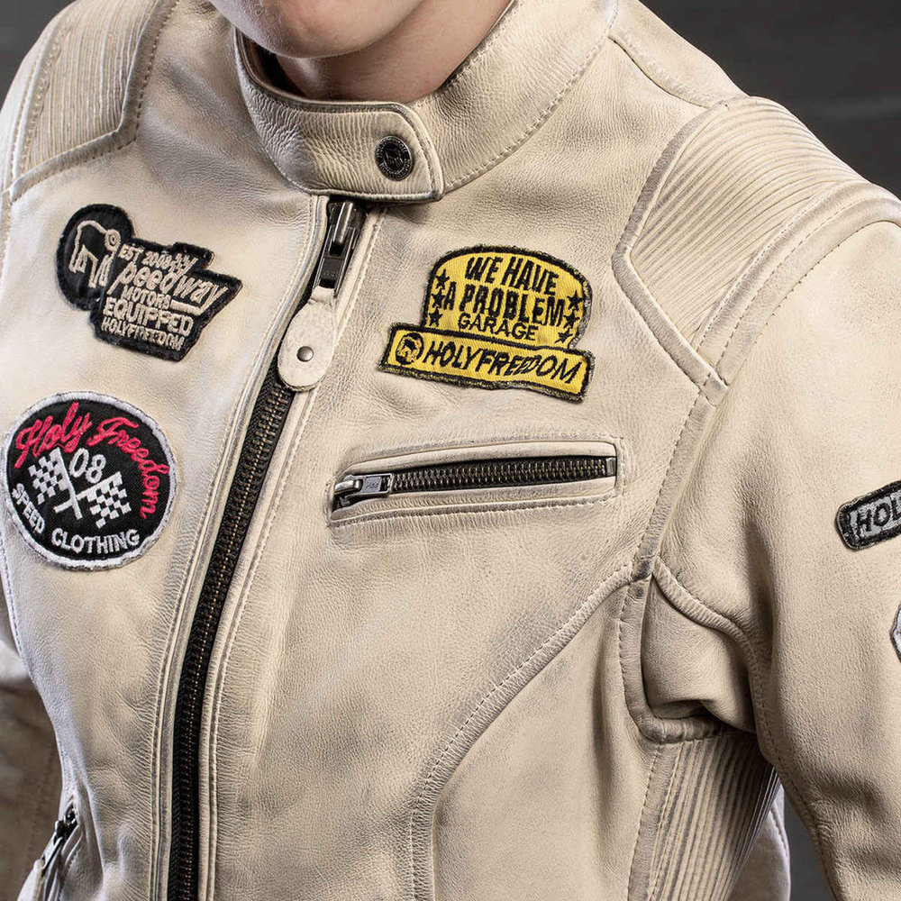 HolyFreedom Zero Ladies Motorcycle Leather Jacket